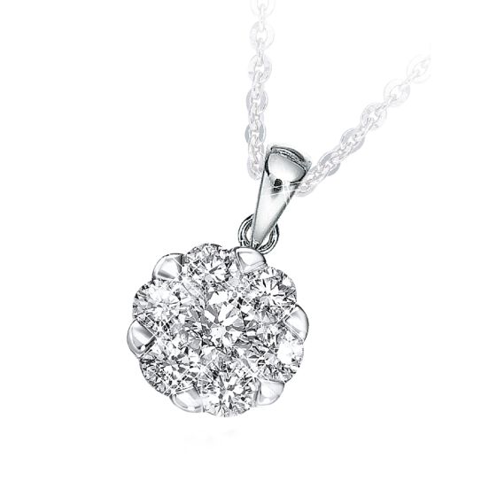 CORONET DIAMOND PENDANT