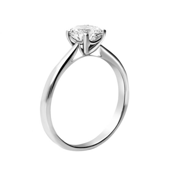 classic solitaire diamond ring