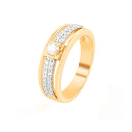 Diamond Ring in Yellow Gold_C30618