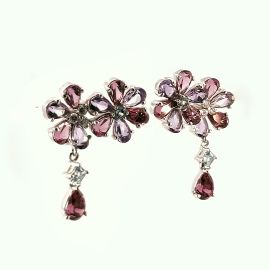 Gemtique Gemstone Diamond Earrings_710379