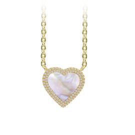 Diamond Heart Necklace_C28496