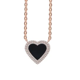 Diamond Heart Necklace_C28679