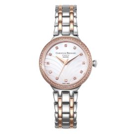 Christian Bernard Glory Island Rose Gold Two-Tone Diamond Watch