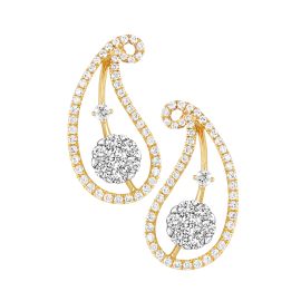 Coronet Diamond Earrings B32250