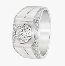 Coronet Diamond Gents Ring_L01645