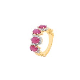 RUBY DIAMOND RING_14K_79435