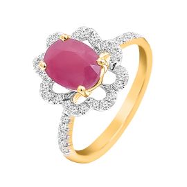 RUBY & DIAMOND RING_80119