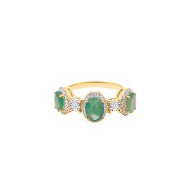 EMERALD DIAMOND RING_72449