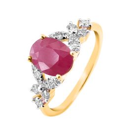  RUBY  RING  DIAMOND_80350