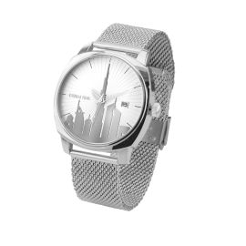 Dubai Time Mesh Band Quartz Watch_TW-140292WSSM