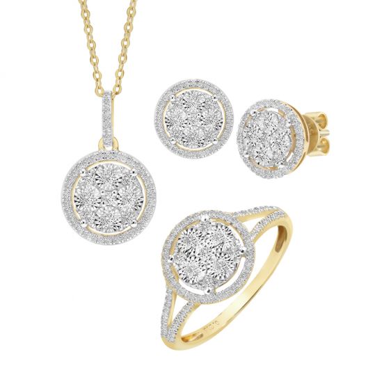 Buy diamond pendant sets online sale
