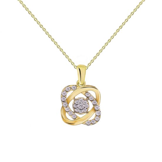 Moving diamond pendant online