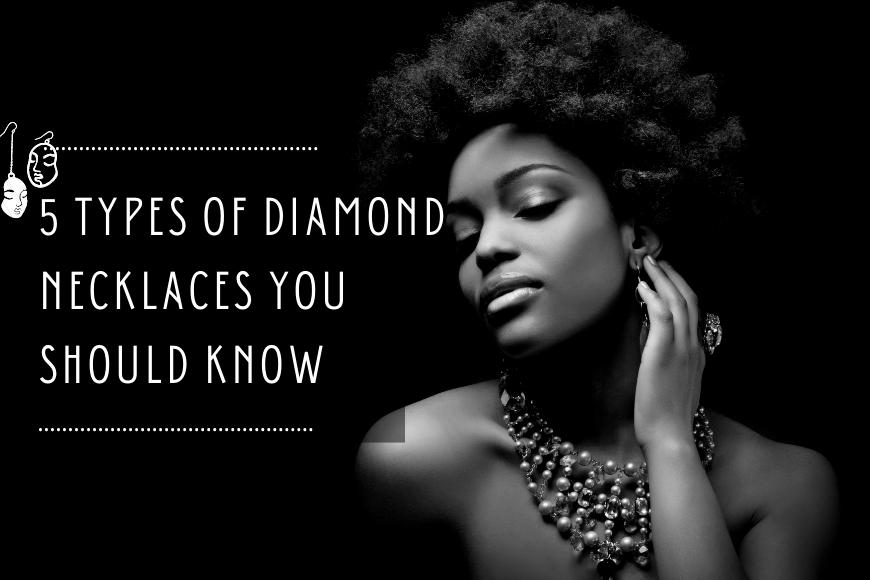 Types of diamond necklaces clearance