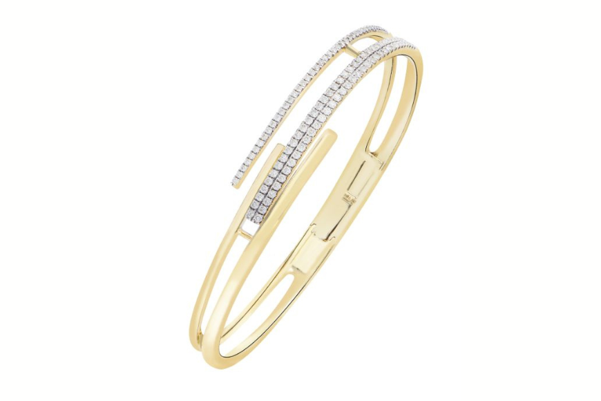 diamond bling bangle